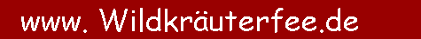 Wildkraeuterfee